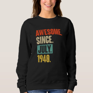 Fantastisk sedan juli 1940 82 år gammal 82:a födel t shirt