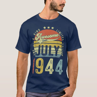 Fantastisk sedan juli 1944 Vintage 78:e födelsedag T Shirt