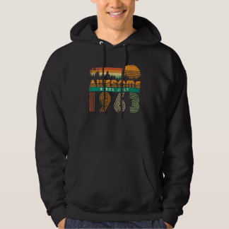 Fantastisk Sedan juli 1963 För manar kvinnor vi fö Hoodie