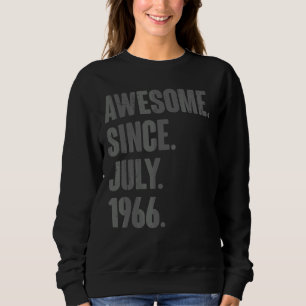 Fantastisk sedan juli 1966 56 år gammal 56:e födel t shirt