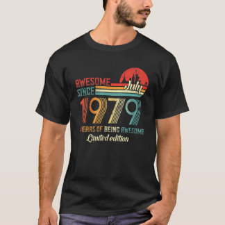 Fantastisk sedan juli 1979 42 år gammal född juli  t shirt