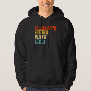 Fantastisk sedan juli 1988 Vintage 34:e födelsedag Hoodie