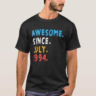 Fantastisk sedan juli 1994 29 år gammal 29:e födel t shirt