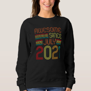Fantastisk sedan juli 2021 Vintage 1 födelsedag 1 T Shirt
