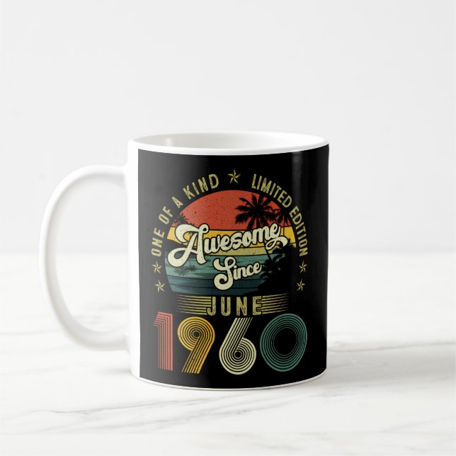 Fantastisk sedan juni 1960 63 63Rd Kaffemugg (Vänster)