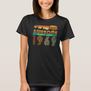 Fantastisk Sedan juni 1969 För manar kvinnodagen V T Shirt