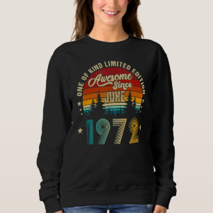 Fantastisk sedan juni 1972 50 år gammal 27:e födel t shirt