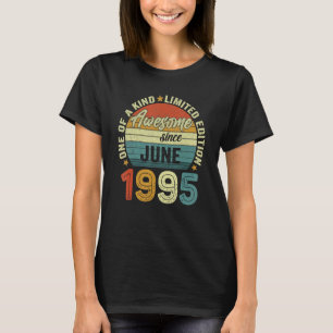 Fantastisk sedan juni 1995 27 år gammal 27:e födel t shirt