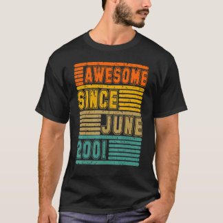 Fantastisk sedan juni 2001 Vintage 21:e Manar och  T Shirt