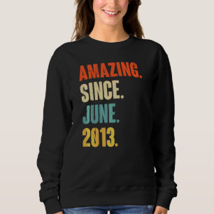 Fantastisk sedan juni 2013 9-årsjubileum t shirt