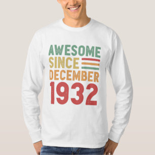 Fantastisk sedan maj 1932 90:e födelsedagspresent t shirt