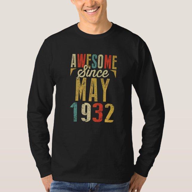 Fantastisk sedan maj 1932 t shirt (Framsida)