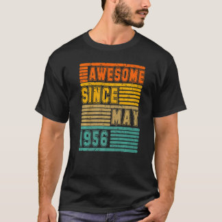 Fantastisk sedan maj 1956 Vintage 66 Manar och kvi T Shirt