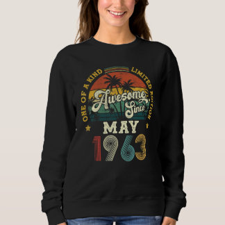 Fantastisk sedan maj 1963 Vintage 59:e födelsedage T Shirt