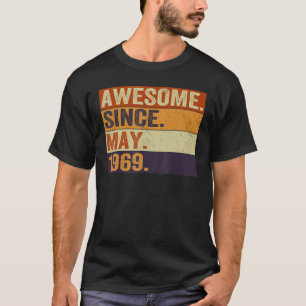 Fantastisk sedan maj 1969: 53:e födelsedagen Retro T Shirt