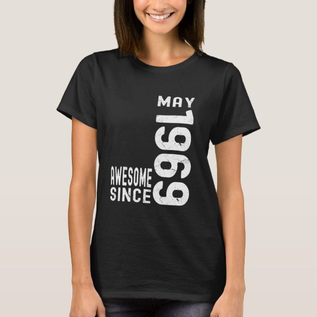 Fantastisk sedan maj 1969, född 1969 maj t shirt (Framsida)