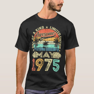 Fantastisk sedan maj 1975 49:e födelsedagen Kvinno T Shirt