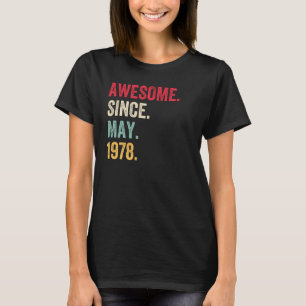 Fantastisk sedan maj 1978 t shirt