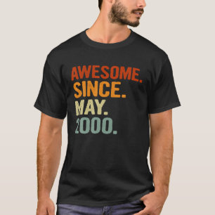 Fantastisk sedan maj 2000: Retro 21 år gammal 21:e T Shirt