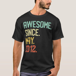 Fantastisk sedan maj 2012 8:e födelsedagen t shirt