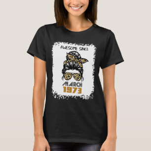 Fantastisk sedan mars 1973, 49:e födelsedagskalan t shirt