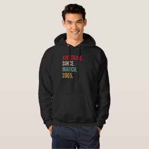 Fantastisk sedan mars 2005 hoodie