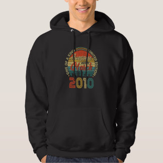 Fantastisk sedan mars 2010 Vintagen 12:e födelseda Hoodie