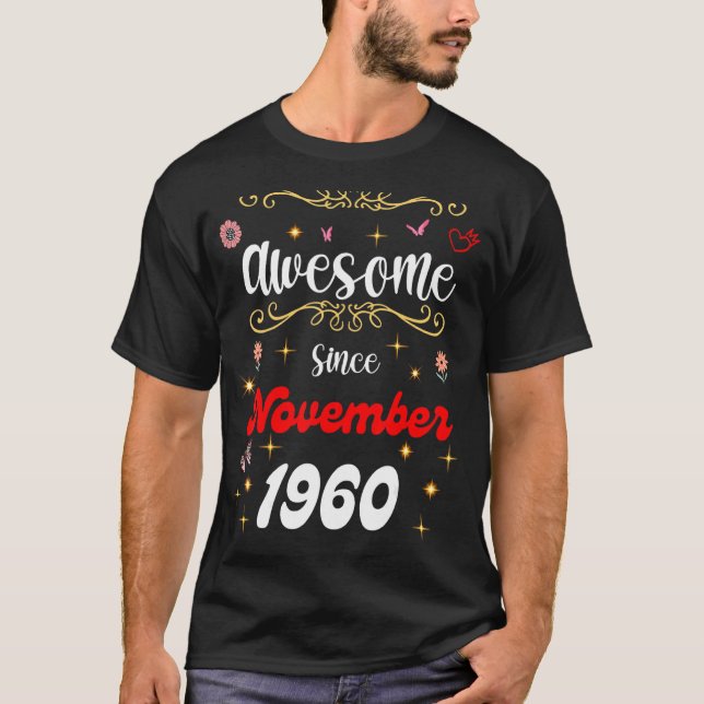 Fantastisk sedan november 1960, men t shirt (Framsida)