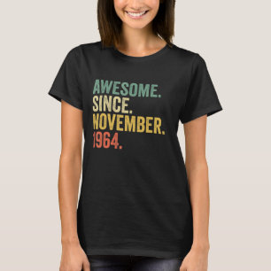 Fantastisk sedan november 1964 58 år gamla gåvor 5 t shirt