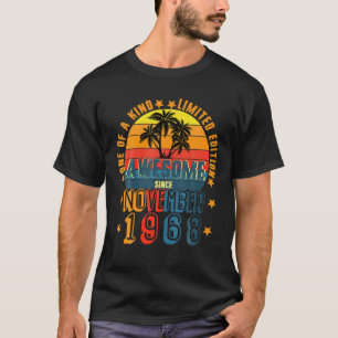 Fantastisk sedan november 1968 Vintage 53:e födels T Shirt