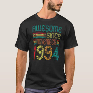 Fantastisk sedan november 1994 28:e födelsedagen R T Shirt