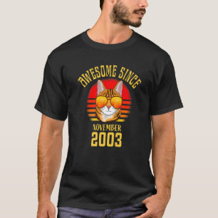 Fantastisk sedan november 2003 19:e födelsedagsdag t shirt
