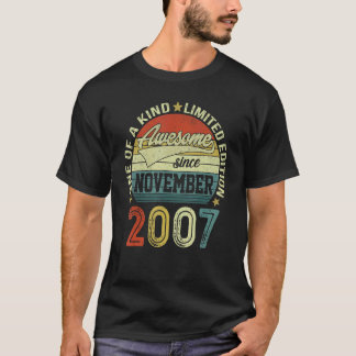 Fantastisk sedan november 2007 15 år gammal dag 15 t shirt