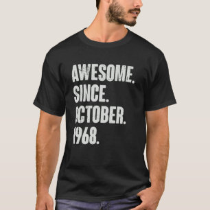Fantastisk sedan oktober 1968 54 år gammal 54:e fö t shirt