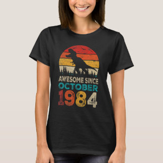 Fantastisk sedan oktober 1984 38:e födelsedagspojk t shirt