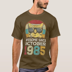Fantastisk sedan oktober 1985: 37:e födelsedagsgåv t shirt