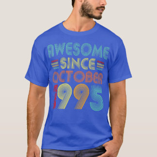 Fantastisk sedan oktober 1995 27 år gammal Vintage T Shirt