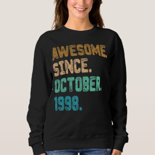 Fantastisk sedan oktober 1998 Vintage 24:e födelse T Shirt