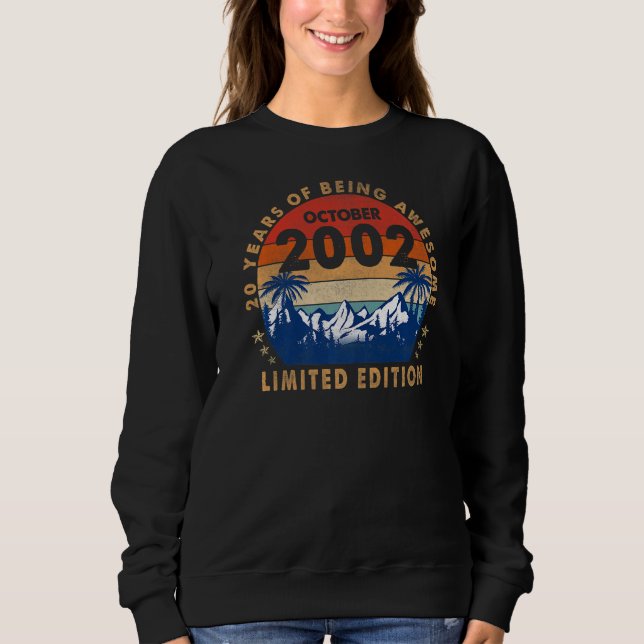 Fantastisk sedan oktober 2002 20 år gammal 20:e fö t shirt (Framsida)