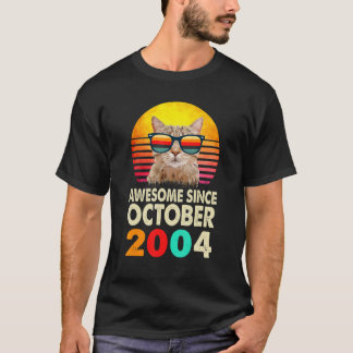 Fantastisk sedan oktober 2004 18:e födelsedagen Ca T Shirt