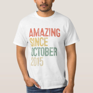 Fantastisk sedan oktober 2015 t shirt