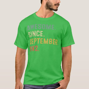 Fantastisk sedan september 1942 80:e födelsedagspr t shirt