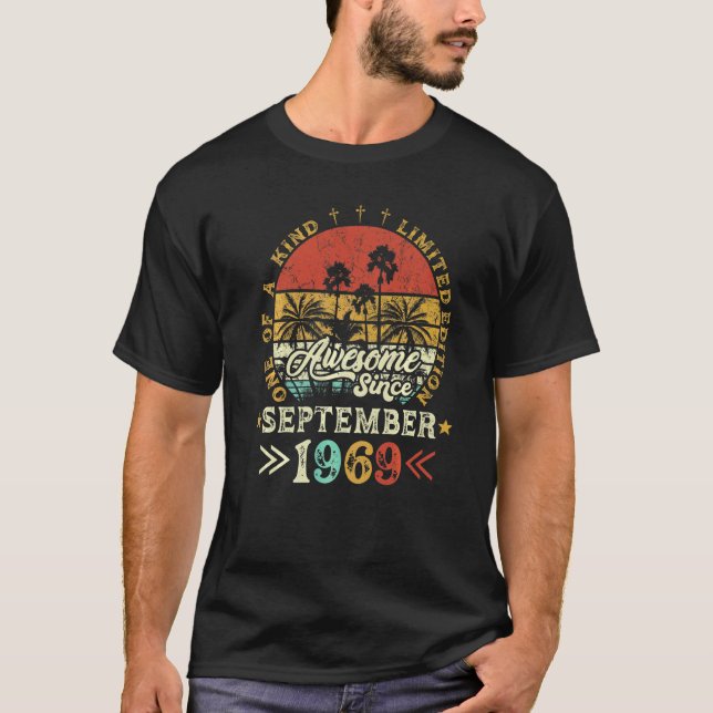 Fantastisk sedan september 1969 t shirt (Framsida)
