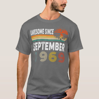 Fantastisk sedan september 1969 t shirt