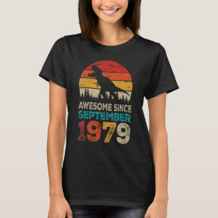 Fantastisk sedan september 1979 43:e födelsedagspo t shirt