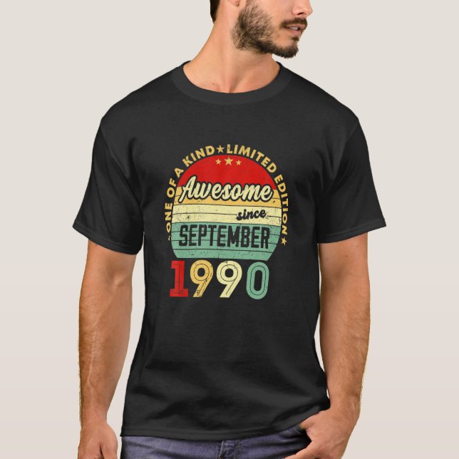 Fantastisk sedan september 1990 31a födelsedag Tee (Framsida)