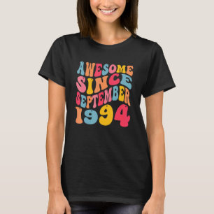 Fantastisk sedan september 1994 28 år Retro 28 år T Shirt