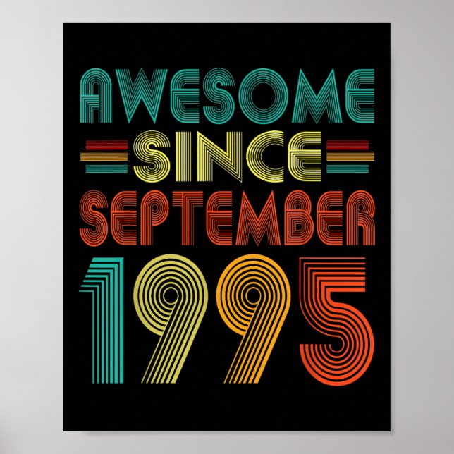 Fantastisk sedan september 1995 poster (Framsidan)