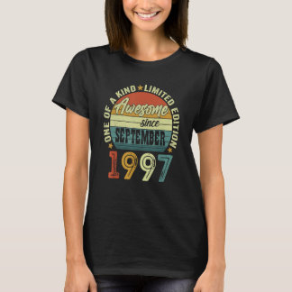 Fantastisk sedan september 1997 25 år gammal 25:e t shirt