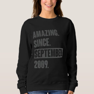 Fantastisk sedan september 2009 13 år gammal 13:e  t shirt